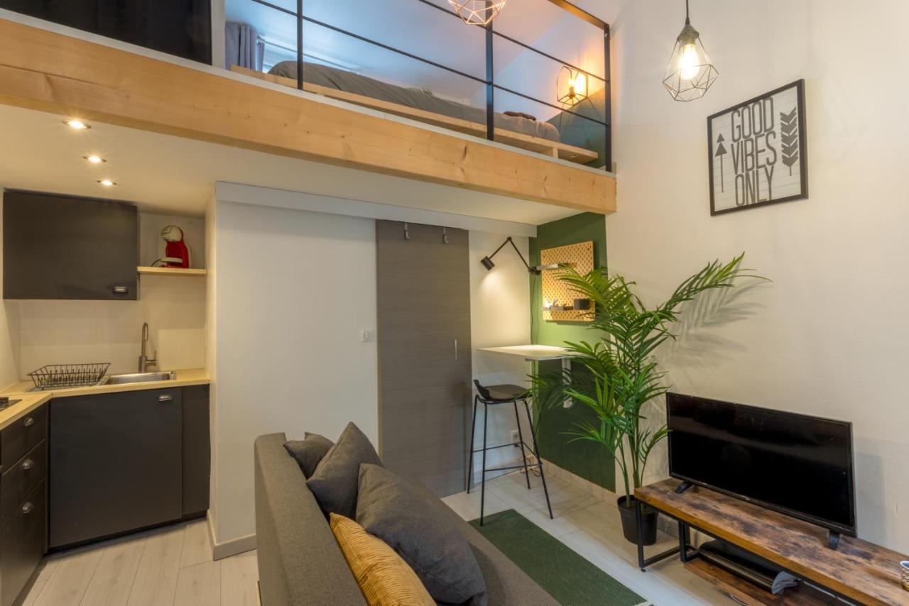 L'Urbain Vitry - Studio Avec Mezzanine En Hyper Centre تولوز الغرفة الصورة